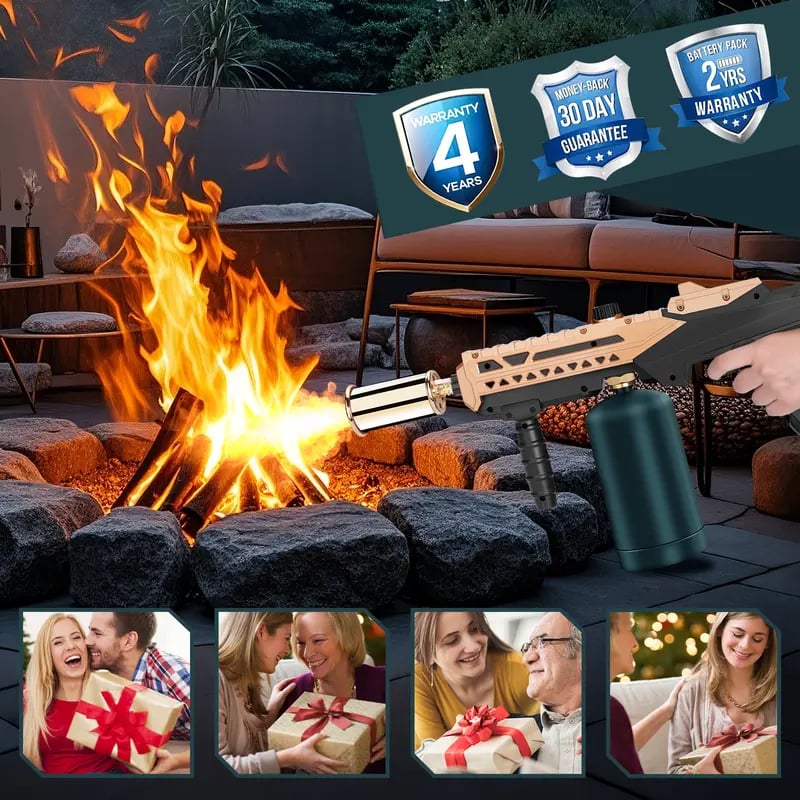800000 BTUs Powerful Grill Torch Gun
