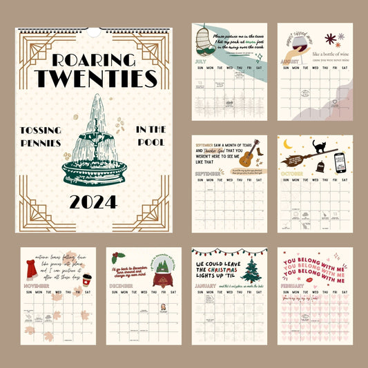 Hot Sale 49% OFF -2024 TS Lyrics Calendar